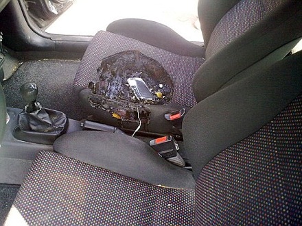 exploding iPhone exploding iPhone